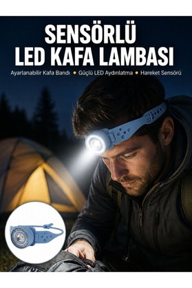 Ethab Giyim Uzun Pil Ömürlü Kamp Ve Dağcılık Kafa Lambası Yeni Nesil - Glst2837-9641