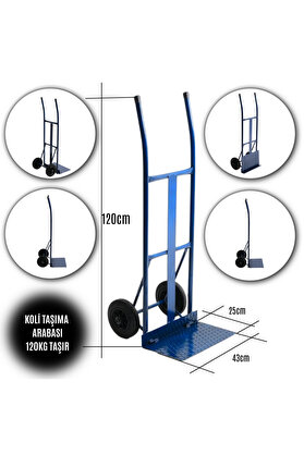 Evi̇mdeyokyok Koli̇ Taşıma Arabası Katlanır Tablalı 120Kg Taşıma Kapasi̇teli̇ El Arabası