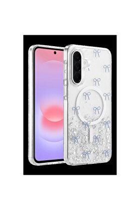 Ethab Ticaret Glb-Stl41414 Onegif Samsung Galaxy A56 Misk Simli Magsafe Kapak - Desen 3