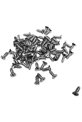 Evimdeyokyok Çinko 1000 Adet Klips Vidası 2,2X6,5 Mm Yhb - Konik Başlı Kutu, Sandık, Ayak, Askı, Mini Vida