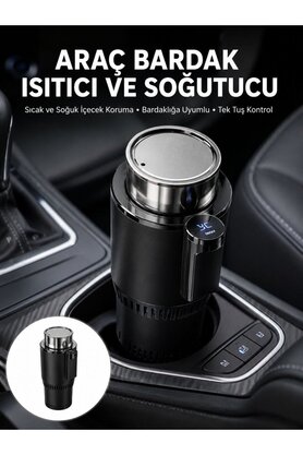 Ethab Giyim Isıtma Soğutma Özellikli Araç Bardaklığı Çakmak Girişli Akıllı Yeni Nesil - Glst9054-364