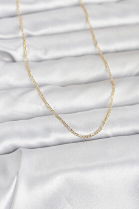 Ethab Giyim Cm 14K Gold Renk 60 Cm Zincirli Kadın Kolye 5886 - Glst4682-4716