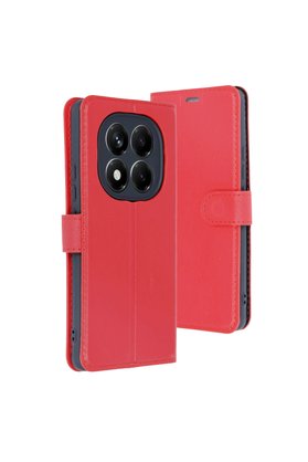 Evimdeyokyok Xiaomi Redmi Note 15 Pro 5G Trend S Plus Kapaklı Kılıf - Kırmızı