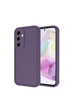 Evi̇mdeyokyok Samsung Galaxy A17 5G Vi̇era Si̇li̇kon - Mürdüm