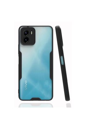 Evimdeyokyok Vivo Y15S Kılıf Platin Silikon - Siyah