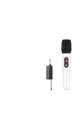 Evi̇mdeyokyok Kablosuz Uhf El Mi̇krofonu 6.35 Mm - Beyaz Hdx2790B