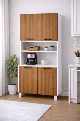 Mavira Dizayn Lale 207 Cm Çok Amaçlı Dolap Atlantik Çam