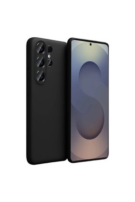 Evimdeyokyok Samsung Galaxy S26 Ultra Nano İçi Kadife Silikon - Siyah