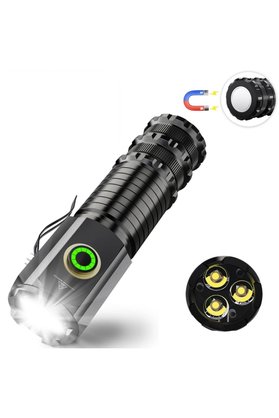 Evimdeyokyok Wison Ws-3838 1500 Lümen Mıknatıslı Usb Şarjlı El Feneri