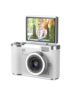 Evi̇mdeyokyok 4K Di̇ji̇tal Retro Vi̇deo Kamera 48Mp 18X Zoom Flaşlı (32Gb) Kart Di̇ji̇tal Vlog Fotoğraf Maki̇nesi̇ Türkç