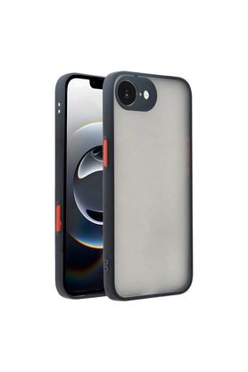 Ethab Ticaret Glb-Stl41414 İphone 16E Kılıf Montreal Silikon Kapak - Siyah