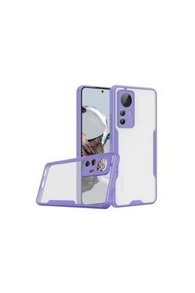 Evimdeyokyok Xiaomi Mi 12T Kılıf Platin Silikon - Lila