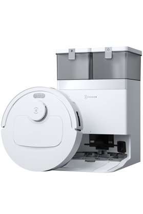 Ecovacs T30C Prime Omni Akıllı Robot Süpürge ve Çöp İstasyonu 25.000Pa Emiş Gücü