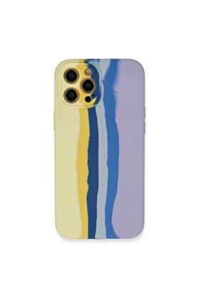 Ethab Ticaret Glb-Stl41414 Samsung Galaxy M51 Kılıf Palm Buzlu Kamera Sürgülü Silikon - Sarı