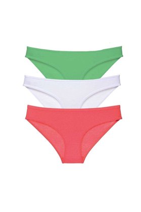 Ethab Ticaret Glb-Stl41414 3 Adet Süper Eko Set Likralı Kadın Slip Külot 546