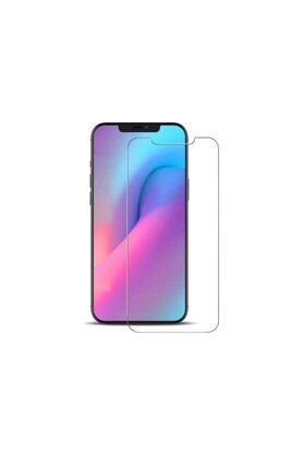 Ethab Ticaret Glb-Stl41414 Iphone 12 Pro Uyumlu Premium Ekran Koruyucu 9H Sert Temperli Kırılmaz Cam Koruma Şeffaf
