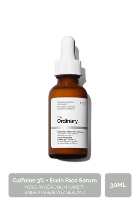 The Ordinary Caffeine 3% + Escin Face Serum - Yorgun Görünüm Karşıtı Enerji Veren Yüz Serumu