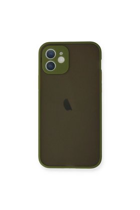 Ethab Ticaret Glb-Stl41414 İphone 12 Mini Kılıf Montreal Silikon Kapak - Açık Yeşil