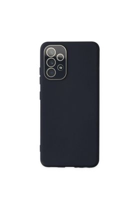 Evimdeyokyok Samsung Galaxy A53 5G Kılıf Lansman Glass Kapak - Lacivert