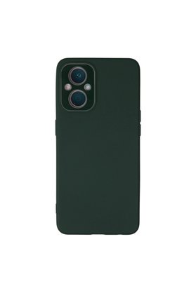 Evimdeyokyok Oppo Reno 7 Lite Kılıf Lansman Glass Kapak - Koyu Yeşil