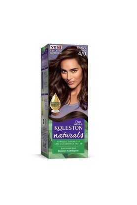 Ethab Ticaret Glb-Stl41414 Naturals Saç Boyası Kahve 4/0