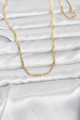 Ethab Giyim Cm 14K Gold Renk 60 Cm Zincir Kadın Kolye 5886 - Glst9829-5307