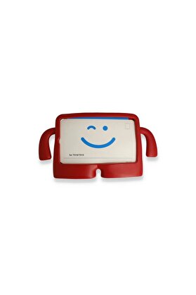 Ethab Ticaret Glb-Stl41414 İpad 2022 10.9 (10.Nesil) Kılıf Karakter Tablet Silikon - Kırmızı