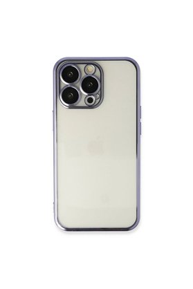 Ethab Ticaret Glb-Stl41414 İphone 13 Pro Kılıf Razer Lensli Silikon - Mor