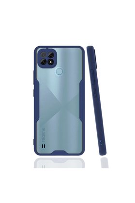 Evimdeyokyok Realme C21 Kılıf Platin Silikon - Lacivert