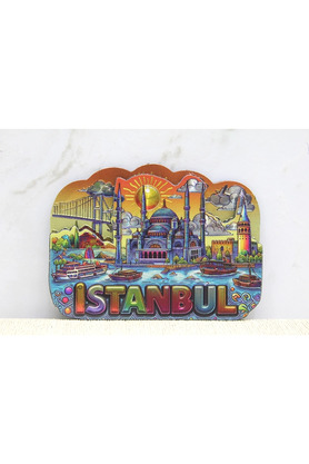 Pamukia İstanbul Temalı Silikon Buzdolapı Süsü Magnet Alk5376