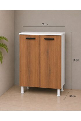 Mavira Dizayn Gonca 85 Cm Çok Amaçlı Dolap Atlantik Çam