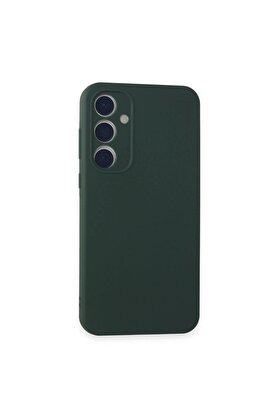 Ethab Ticaret Glb-Stl41414 Samsung Galaxy A15 4G Kılıf First Silikon - Koyu Yeşil