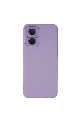 Evimdeyokyok Oppo Reno 7 Lite Kılıf Lansman Glass Kapak - Lila