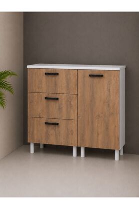 Visasconcept Üç Çekmeceli 100 Cm Çok Amaçlı Dolap
