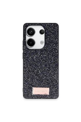 Ethab Ticaret Glb-Stl41414 Onegif Redmi Note 13 Pro 4G Bright Simli Kapak - Siyah