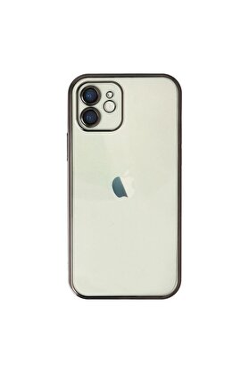 Ethab Ticaret Glb-Stl41414 İphone 11 Kılıf Razer Lensli Silikon - Siyah