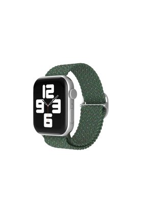 Ethab Ticaret Glb-Stl41414 Watch 38Mm Kordon - Benekli Koyu Yeşil