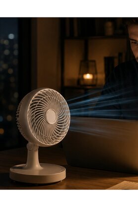 Sepetrota Masaüstü Mini Fan Sessiz Çalışan 2 Hızlı Otomatik Salınımlı Fan - Sptrot9007-8078