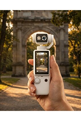 Ethab Giyim 4K Çekim Yapabilen El Kamerası Otomatik Odaklama Ve Çok Fonksiyonlu Video Kayıt - Glst8539-8602