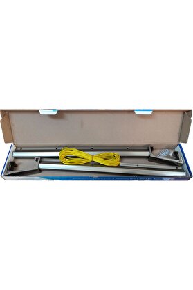 Lumetra Store Alüminyum Balkon Çamaşır Kurutma Askılığı 80X30