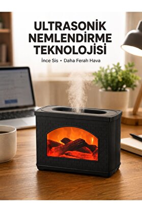 Oneol Yayınevi Usb Güçlü Ultrasonik Hava Nemlendirici Sessiz Çalışan 270 Ml Difüzör - 1Ol2218-3140