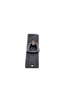 Ethab Ticaret Glb-Stl41414 Antika Tarz Dekoratif Pirinç Dik Dövme Mobilya Kulbu - 90X31 Mm, Oksit