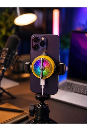 Online Kapsulavm Avm Alışveriş Rgb Işıklı Manyetik Telefon Oyun Soğutucu Fan