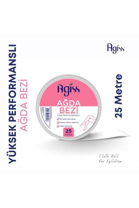 Agiss Ağda Bezi 25 mt