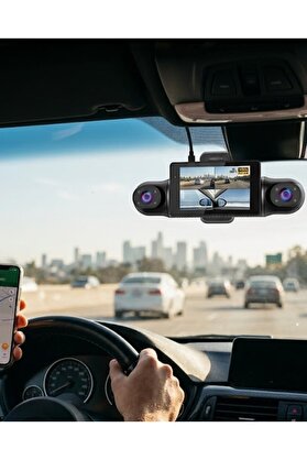 Velanzo Araç İçi Wifi Destekli Full Hd Kamera Geniş Açılı Gece Görüşlü - Vlzn9758-6091