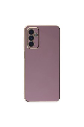 Evimdeyokyok Samsung Galaxy M23 Kılıf Volet Silikon - Mor