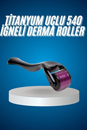 Ethab Giyim Titanyum Uçlu Derma Roller 540 İğneli 1 Mm Gözenek Azaltıcı Akne İzlerine Uyg - Glst2277-242