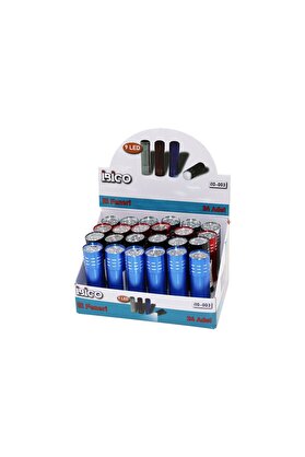 Ethab Ticaret Glbl-Tstil4136 Mini El Feneri - Pilli - 9 Ledli - 1 Adet