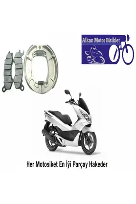 Alkan Mb Honda Pcx 125 Fren Balata Takımı Ön Ve Arka 2018-2020 Modeller