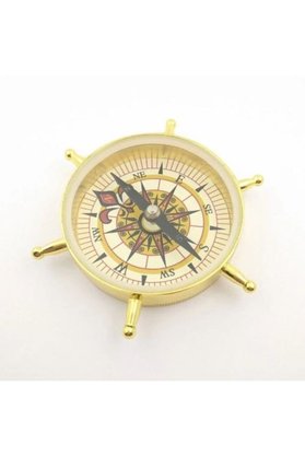 Ethab Ticaret Glb-Stl41414 Es Tasarım Dümen Model Pirinç Pusula